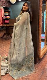 LINEN SAREE 10072543