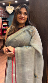 LINEN SAREE 10072543