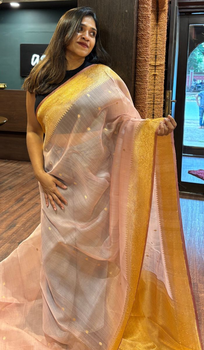 ORGANZA SAREE 04052536