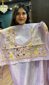 TISSUE ORGANZA SAREE 10072562