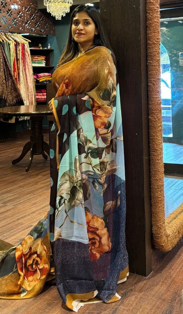 CHIFFON SAREE 10072523