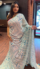 PRINTED GEORGETTE SAREE 1207253
