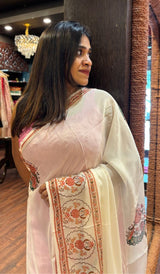 PRINTED GEORGETTE SAREE 1207256