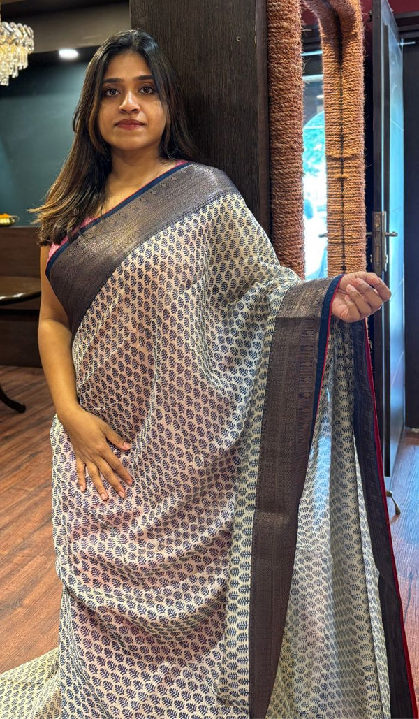 CHANDERI SAREE 11072544
