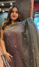 SEMI LINEN SAREE 11072529