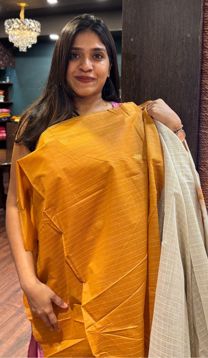 SEMI LINEN SAREE 11072532