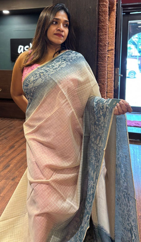 LINEN SAREE 11072537
