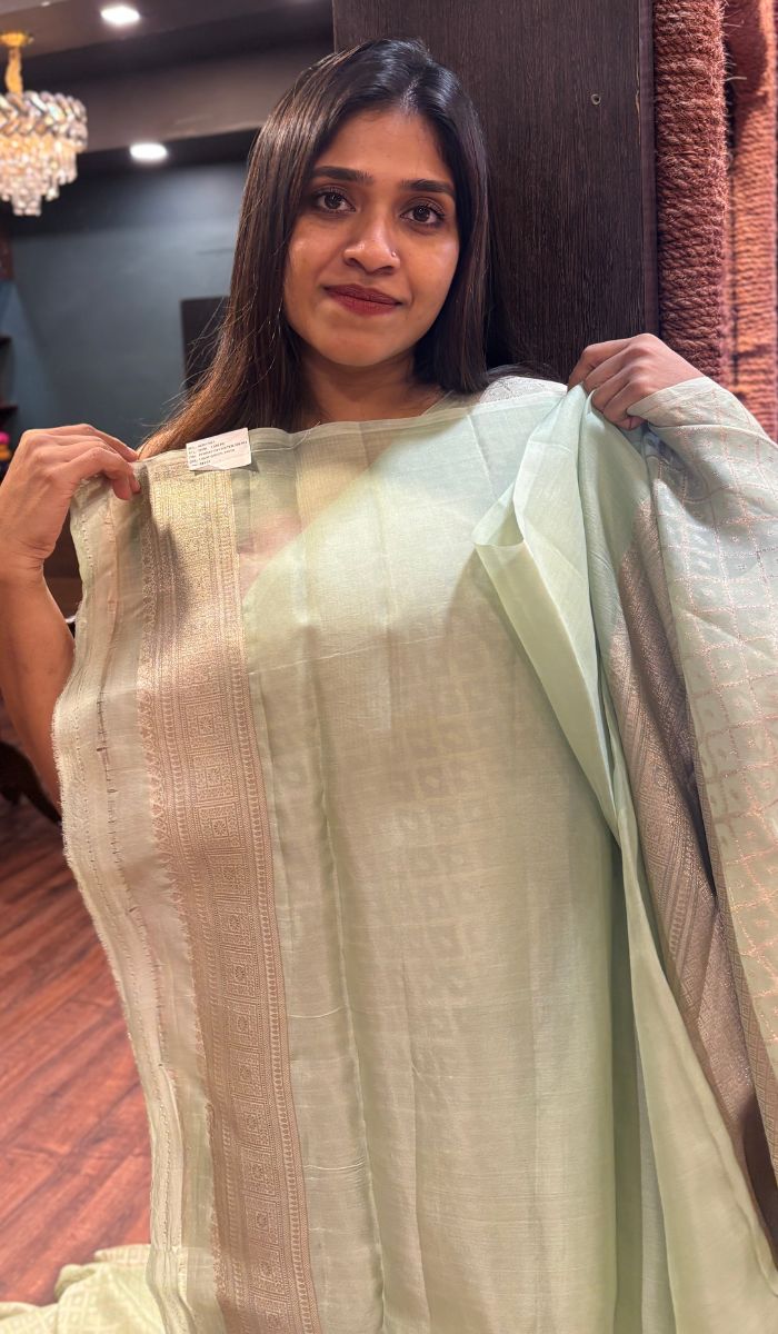 ORGANZA SAREE 13072525