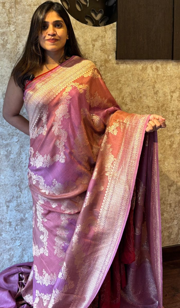 TUSSAR GEORGETTE SAREE 1607253