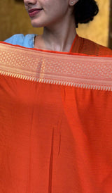 SEMI CREPE SAREE 16072574