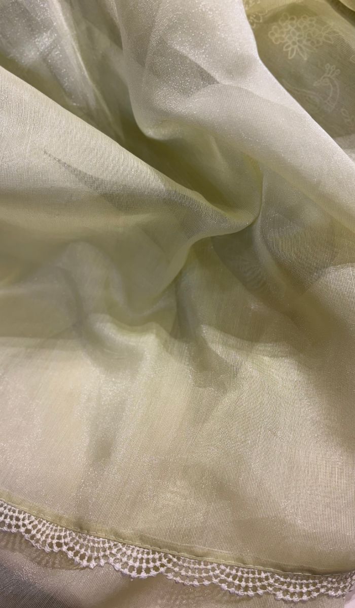 ORGANZA SAREE 12072534