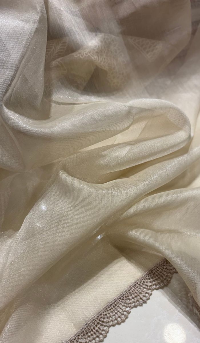 ORGANZA SAREE 12072533
