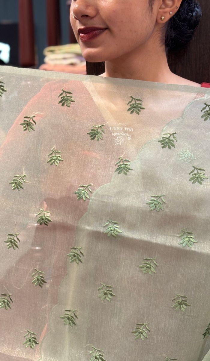 SEMI TISSUE SAREE 04052535