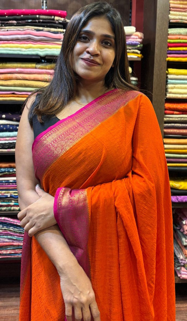 SEMI GEORGETTE SAREE 16072548