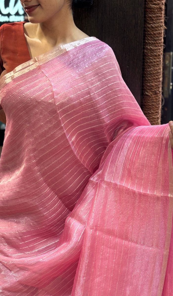 ORGANZA SAREE 14072513
