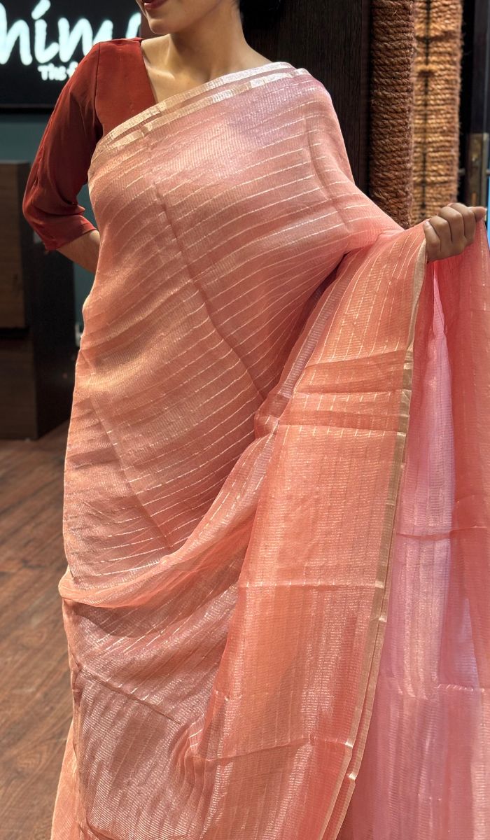 ORGANZA SAREE 14072511