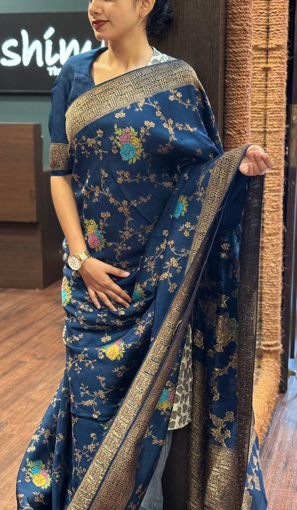 TUSSAR SILK SAREE 20072546