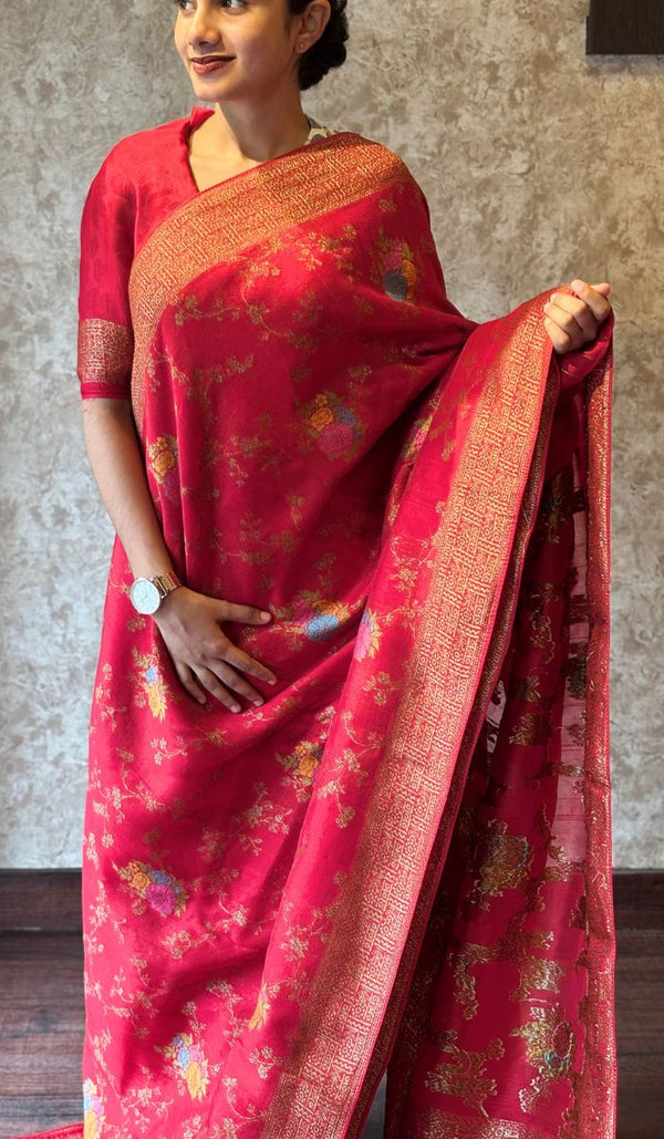TUSSAR SILK SAREE 20072537