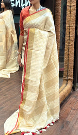 SEMI LINEN SAREE 2907246