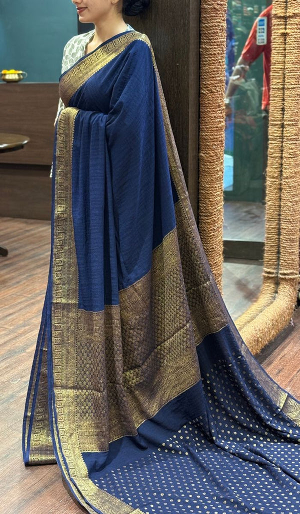 SEMI GEORGETTE SAREE 10092420