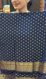 SEMI GEORGETTE SAREE 10092420
