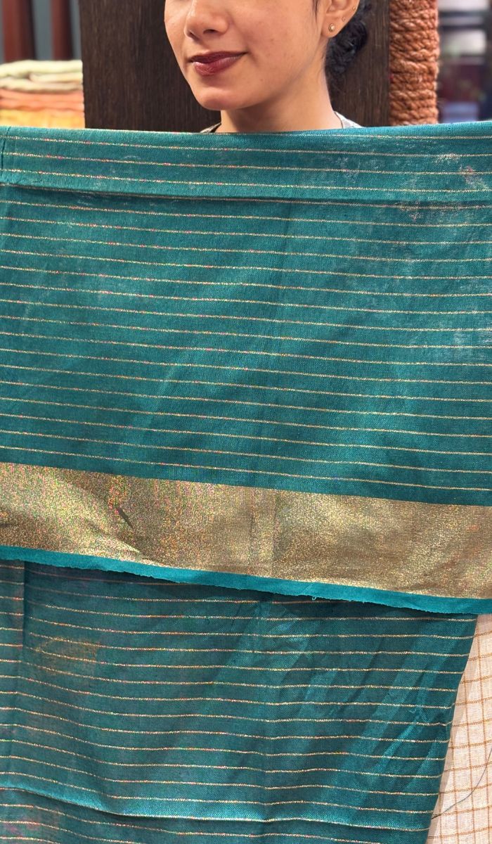SEMI LINEN SAREE 20072557