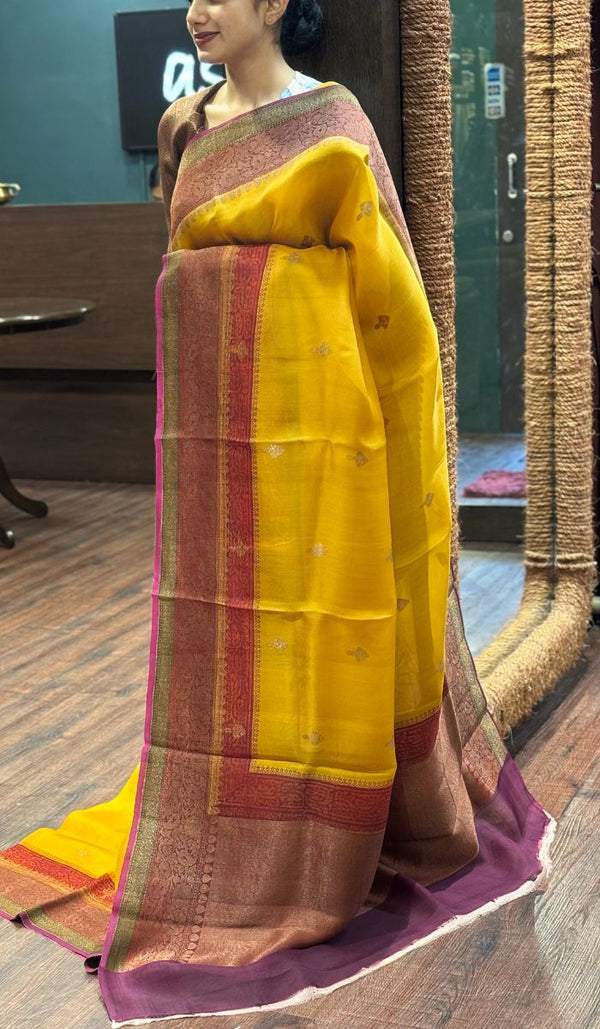 ORGANZA SAREE 1607259