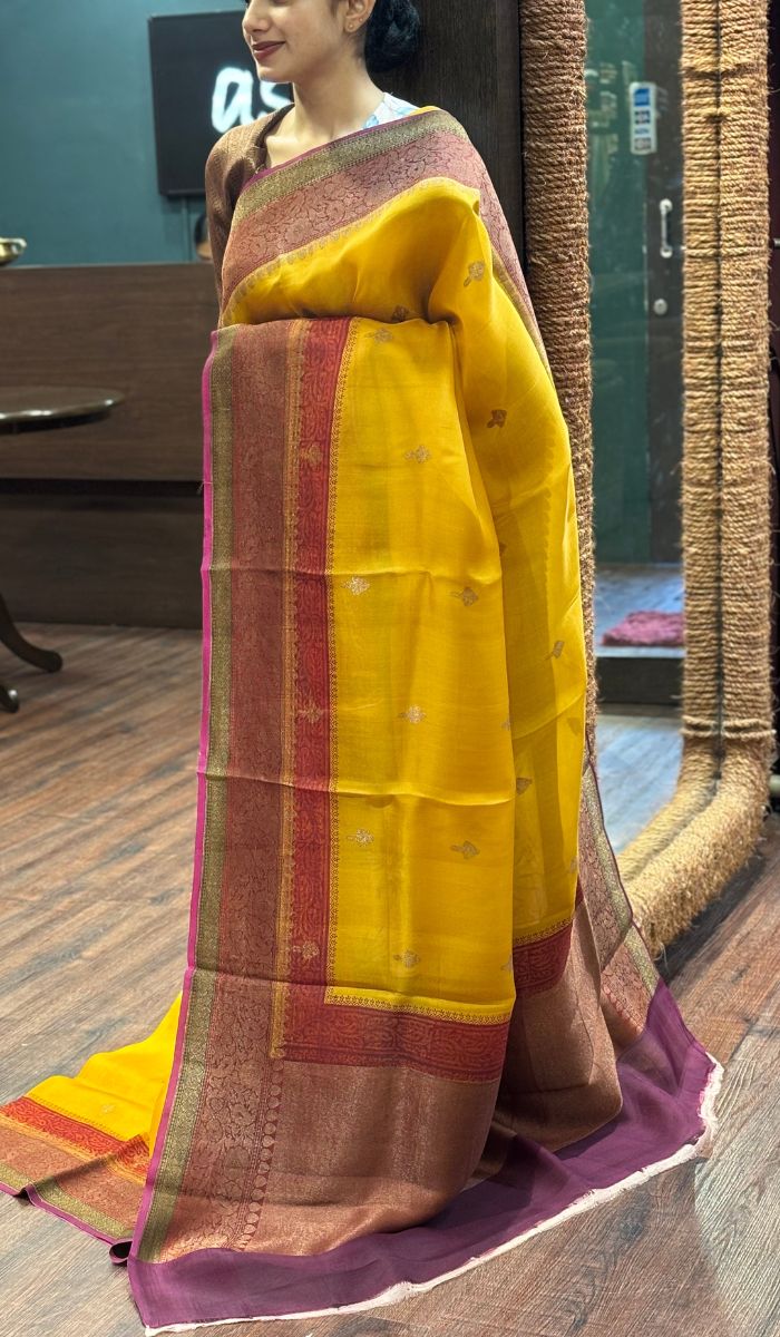 ORGANZA SAREE 1607259