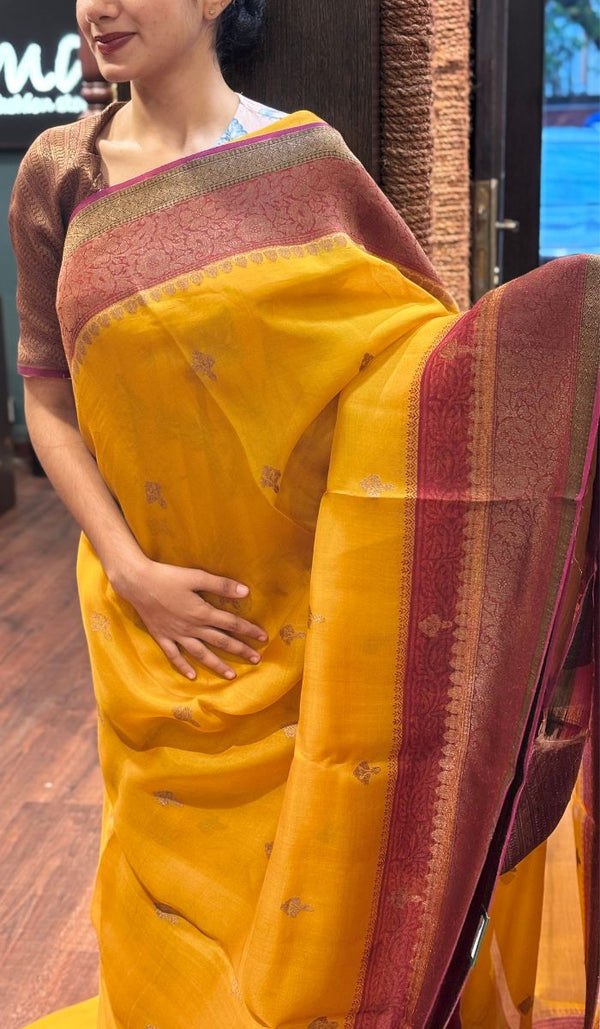 ORGANZA SAREE 1607259