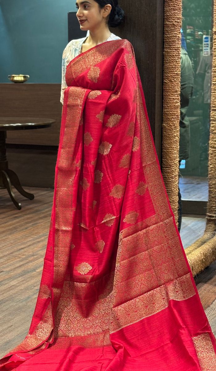 TUSSAR SILK SAREE 13072517