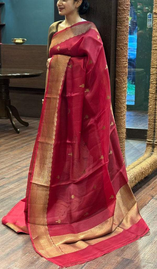KORA ORGANZA SAREE 1607257