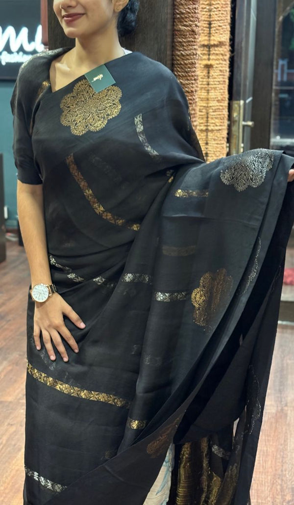 ORGANZA SAREE 11072513