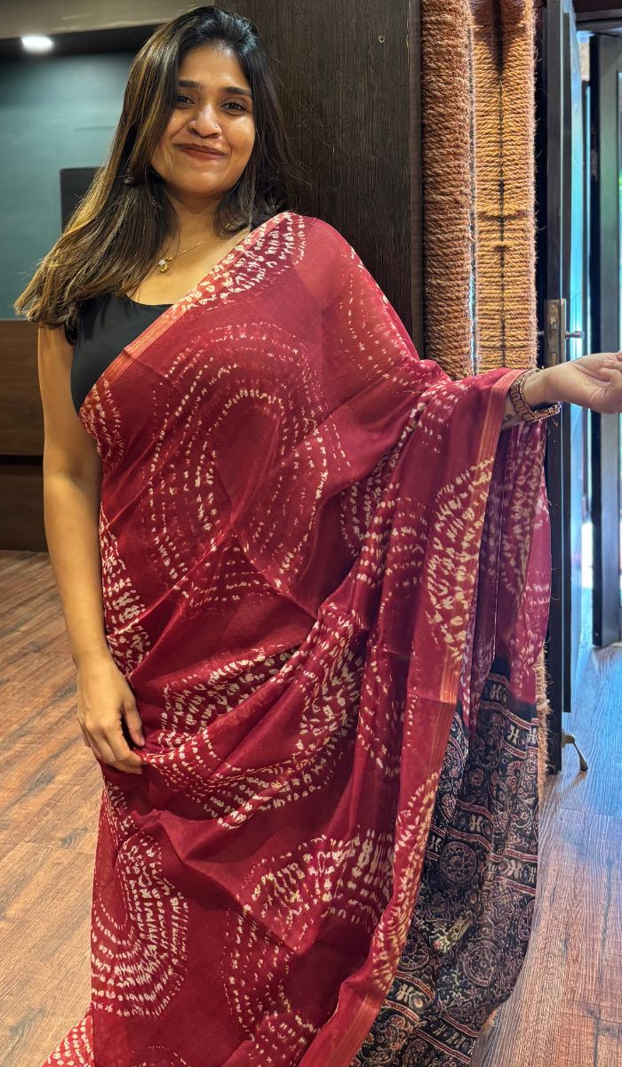 SEMI LINEN SAREE 14072516