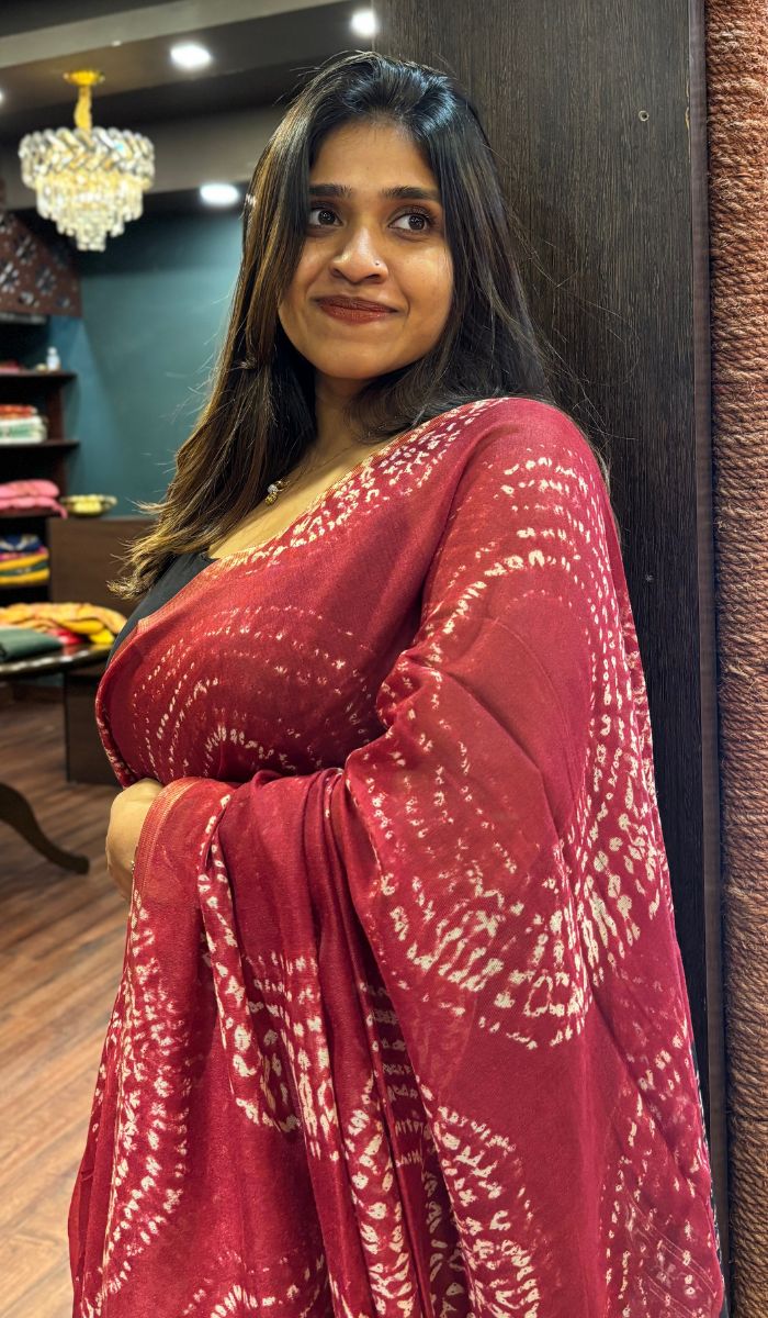SEMI LINEN SAREE 14072516