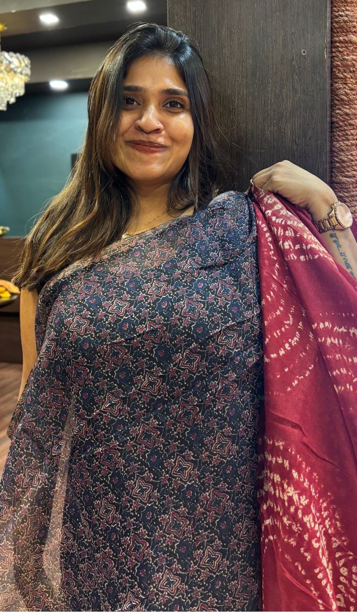 SEMI LINEN SAREE 14072516