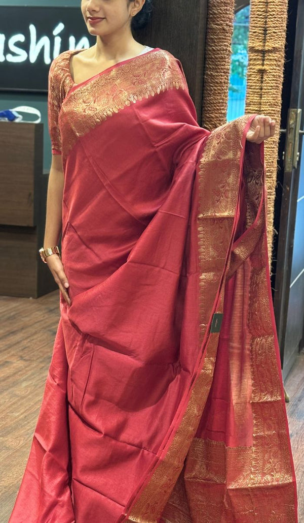 CHANDERI SAREE 25072522