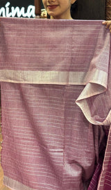 SEMI LINEN SAREE 20072565