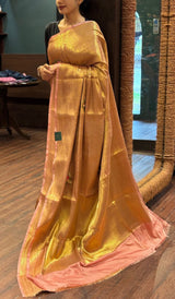 SEMI TISSUE SAREE 25072525