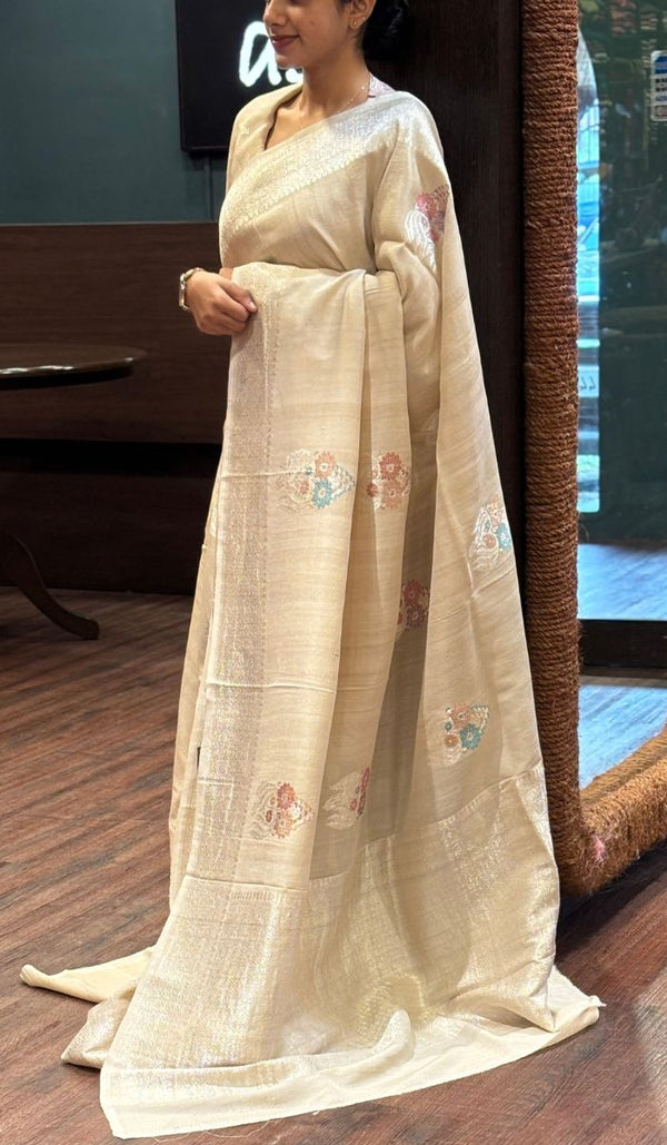 TUSSAR GEORGETTE SAREE 16072512