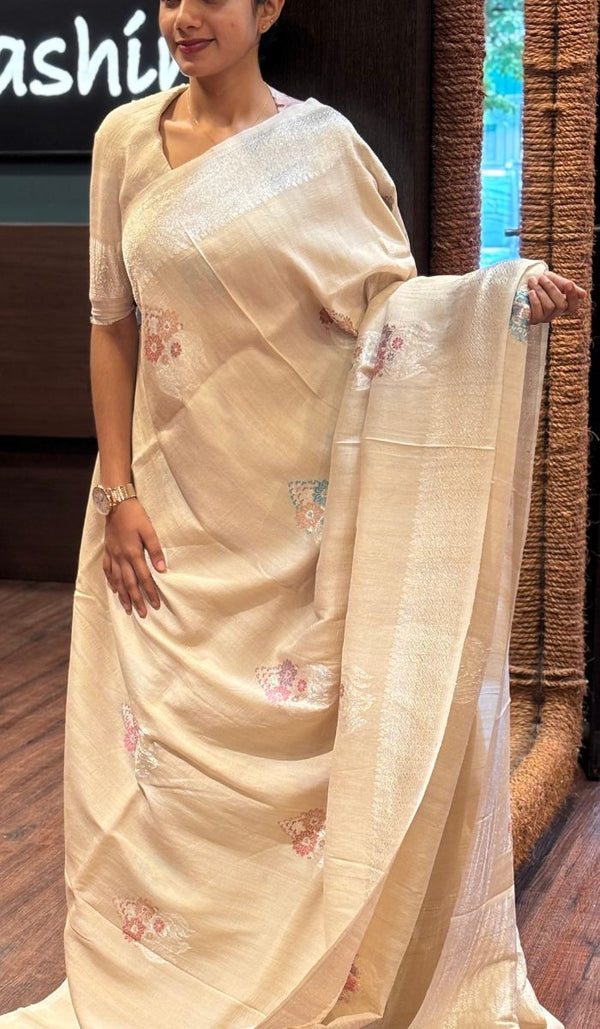 TUSSAR GEORGETTE SAREE 16072512