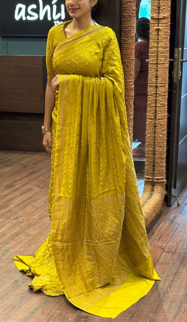 CREPE SILK SAREE 1607255