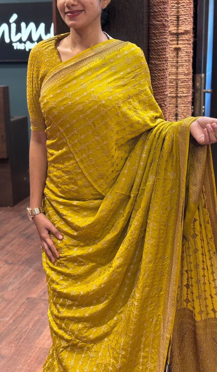 CREPE SILK SAREE 1607255