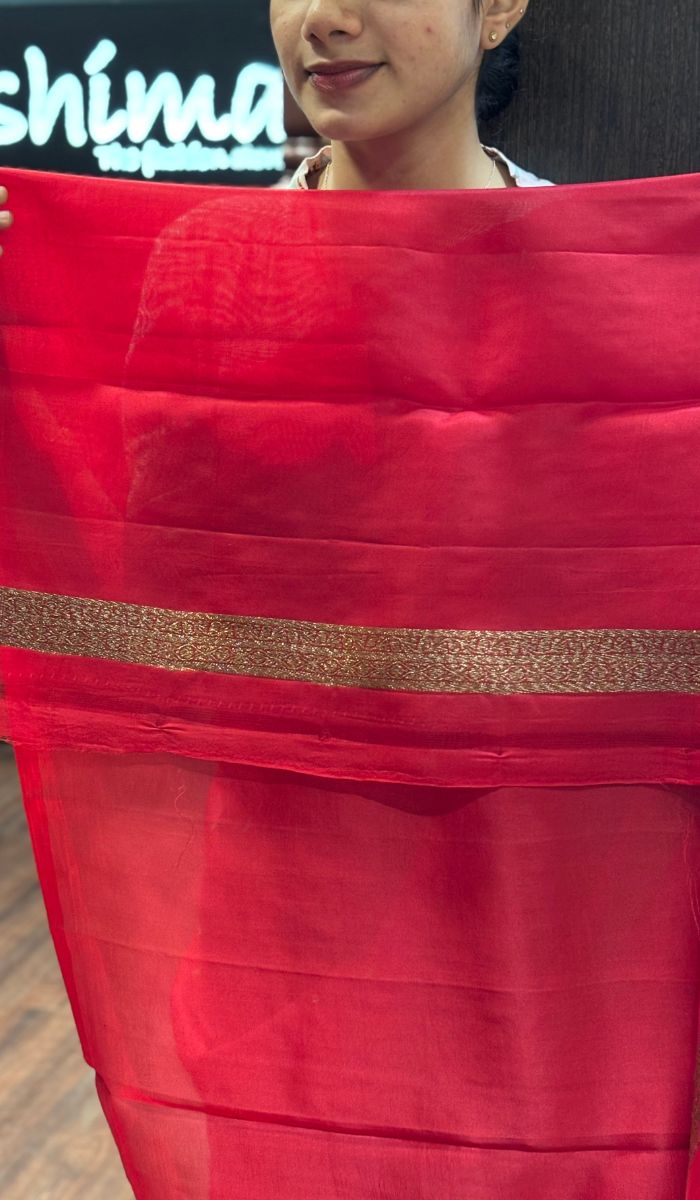 ORGANZA SAREE 13072521