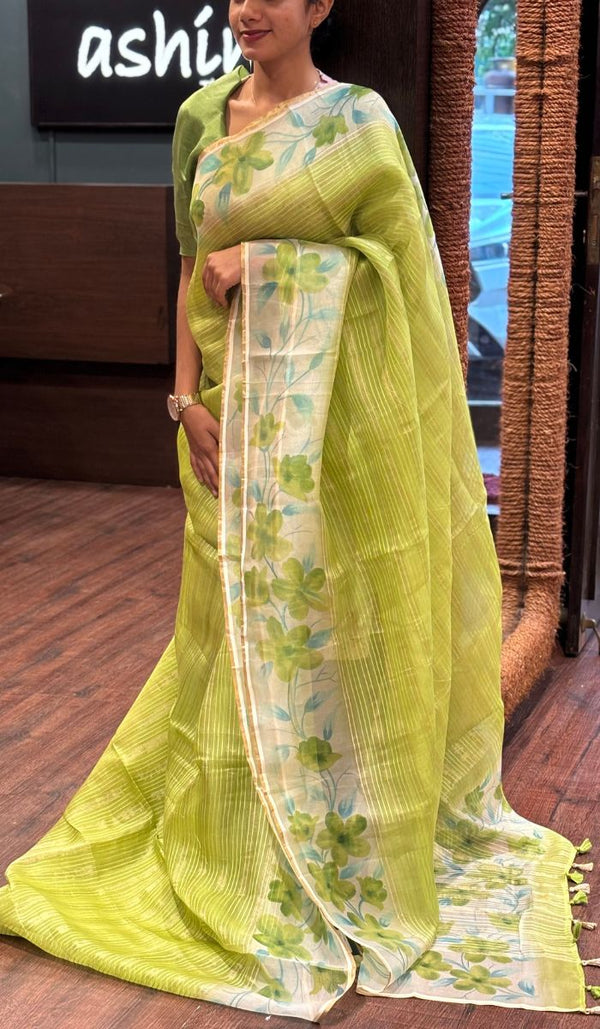 ORGANZA SAREE 10072525