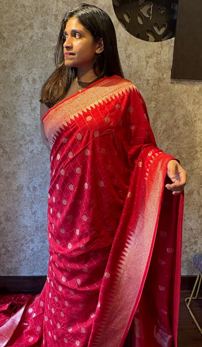 SEMI SILK SAREE 02042547