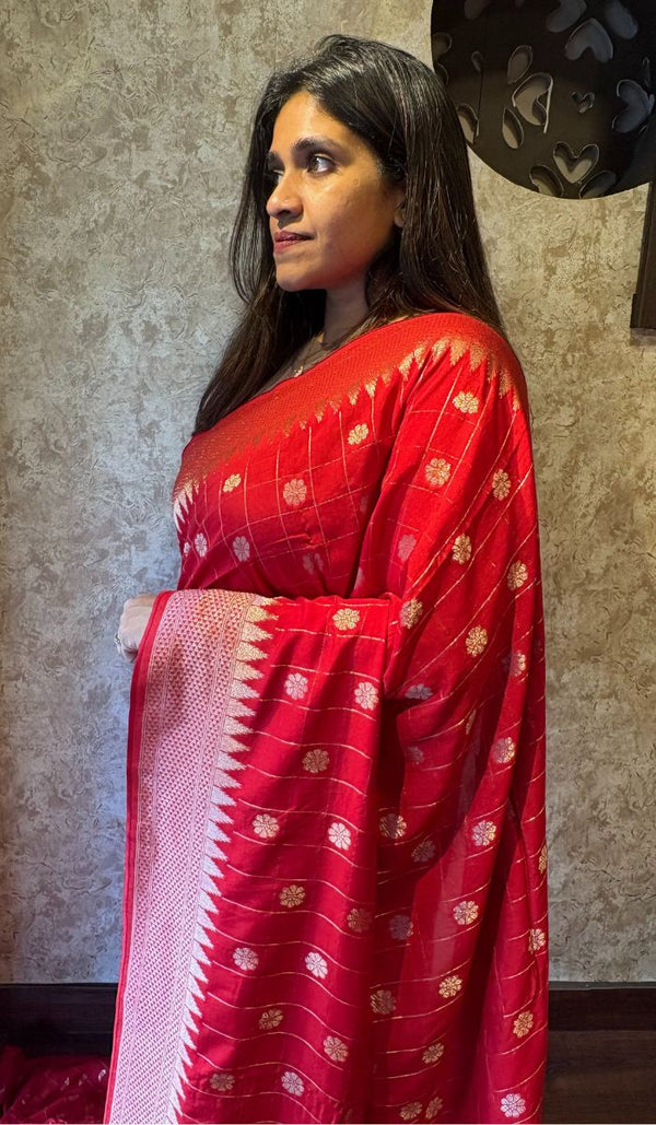 SEMI SILK SAREE 02042547