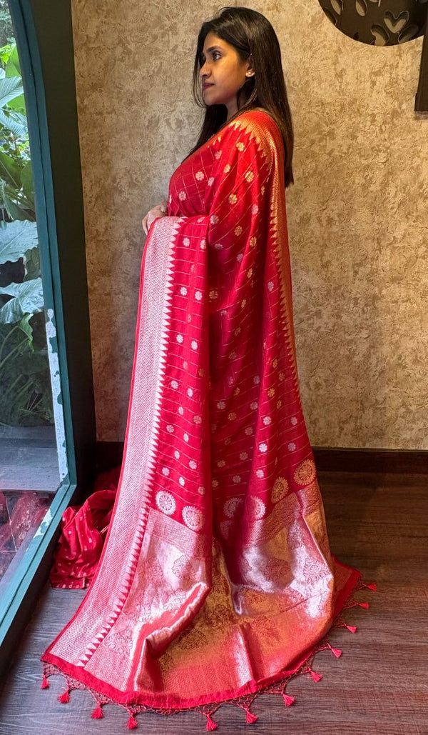 SEMI SILK SAREE 02042547