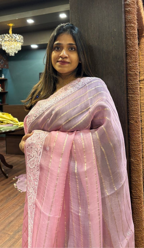 ORGANZA SAREE 10072539