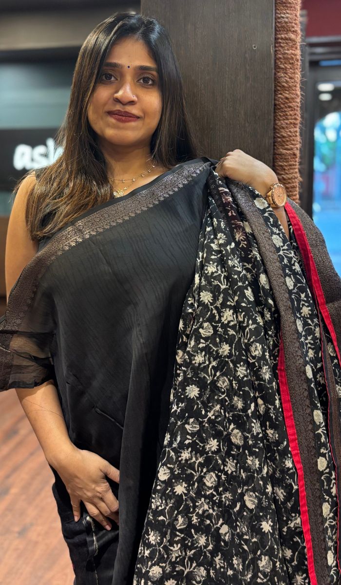 CHANDERI SAREE 10072576