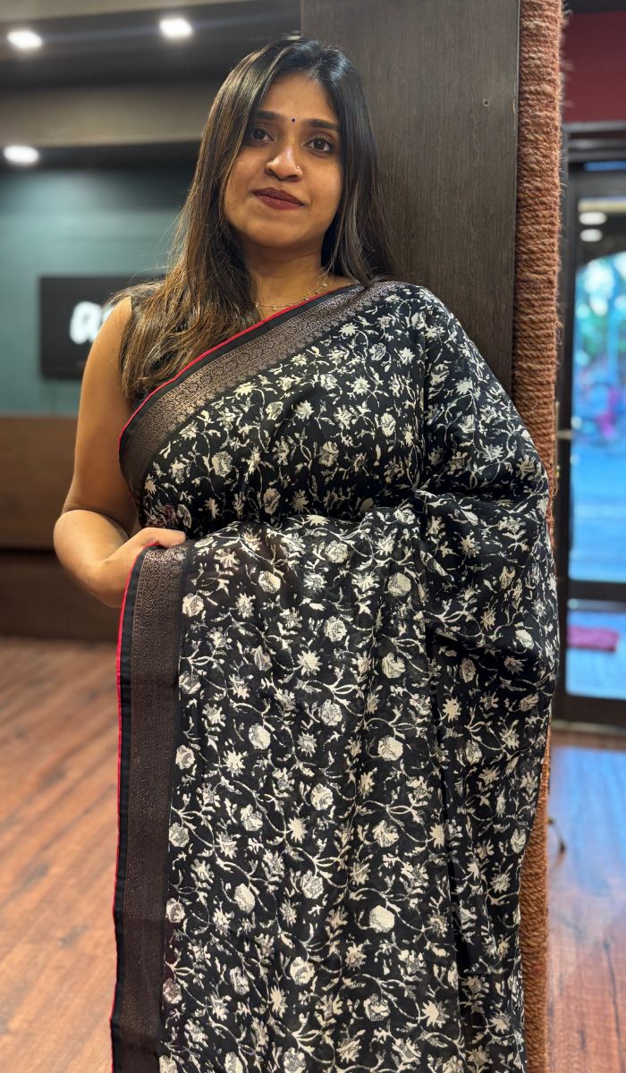CHANDERI SAREE 10072576